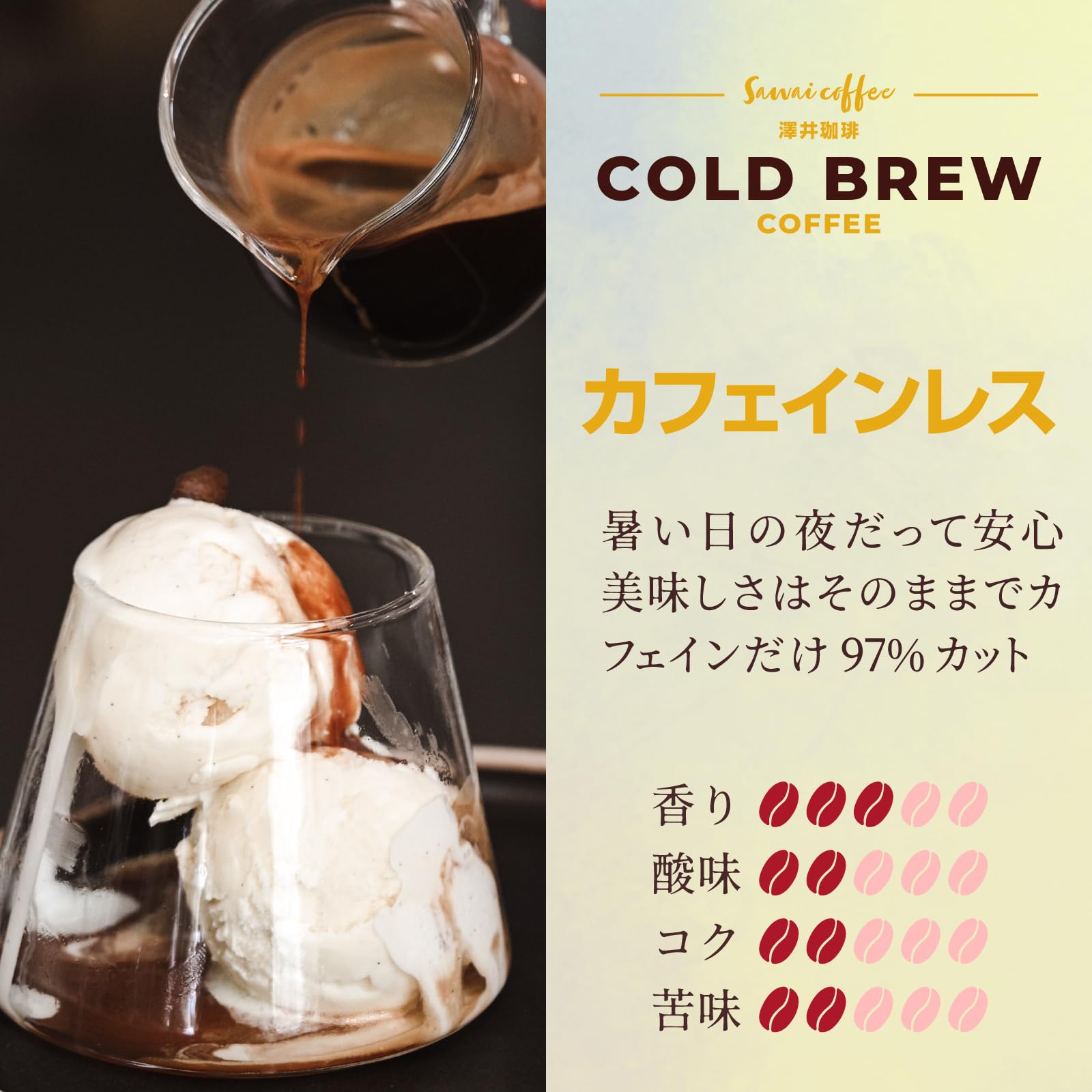 澤井珈琲 水出しアイスコーヒー ポンッするだけ 7袋セット kohei 濃厚な味わいを楽しむ水出しアイスコーヒー60杯分福袋│澤井珈琲公式